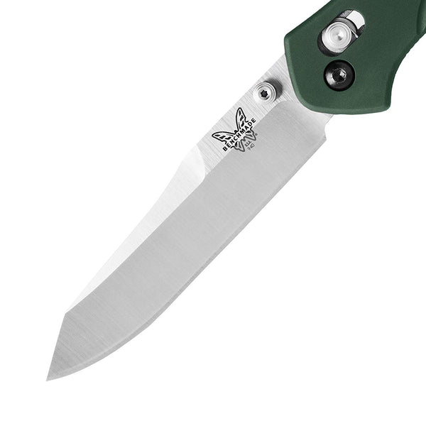 Benchmade Osborne 940, Silver Plain, Black