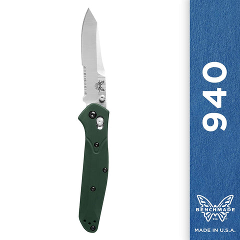 Benchmade Osborne 940S, Silver Serrated