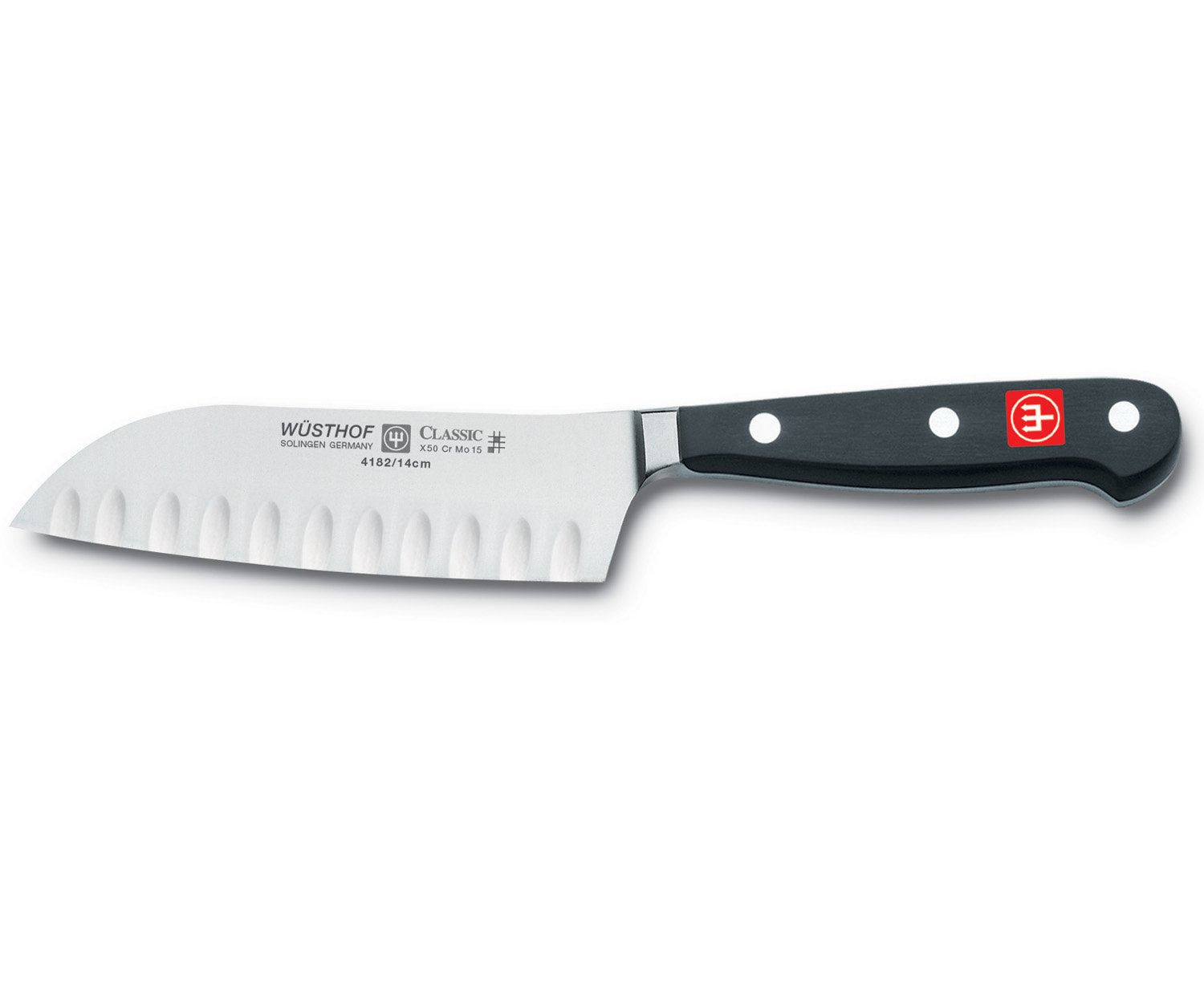 Wusthof Classic Hollow-Edge Santoku 4182 , 5"