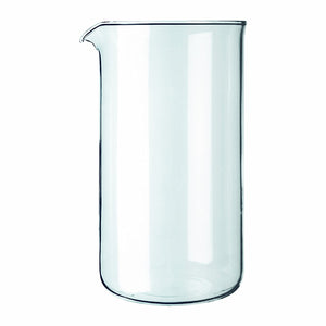 Bodum Spare Glass Carafe for French Press Coffee Maker, 8-Cup, 1.0-Liter, 34-Ounce