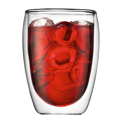 Bodum Pavina 2pc Glass 12oz Transparent