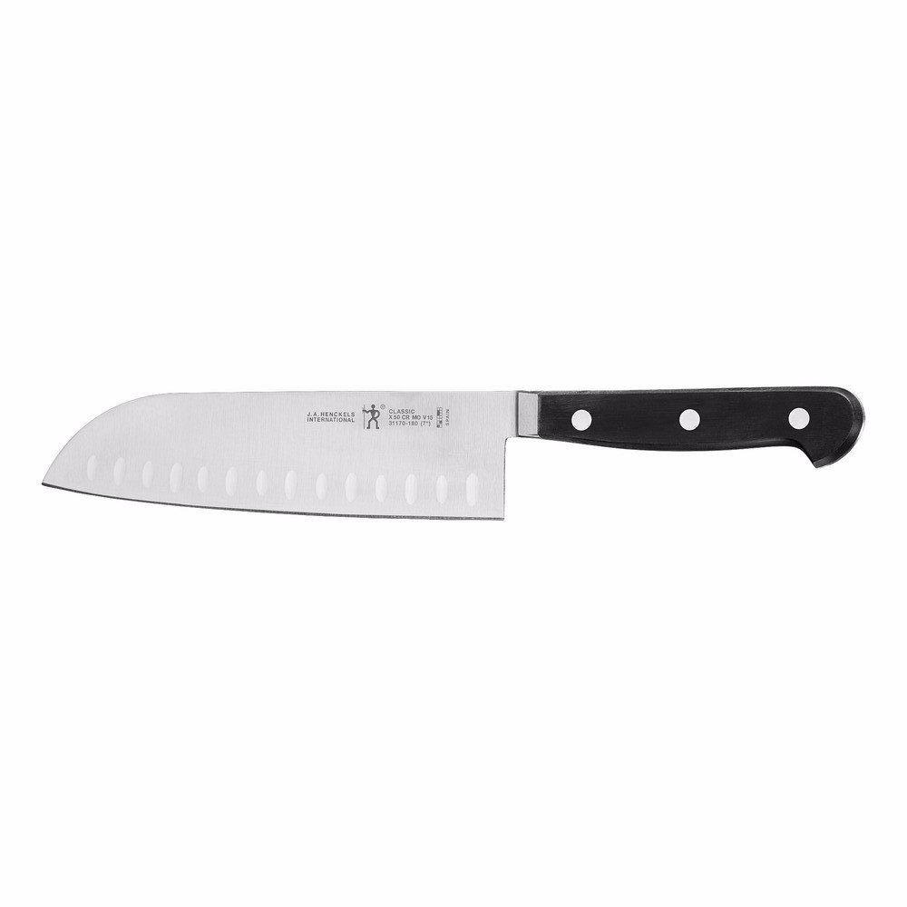 Zwilling J.A. Henckels International Classic 7" Hollow Edge Santoku Knife